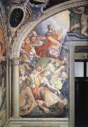 Agnolo Bronzino Mose strikes water out of the rock fresco in the chapel of the Eleonora of Toledo china oil painting reproduction